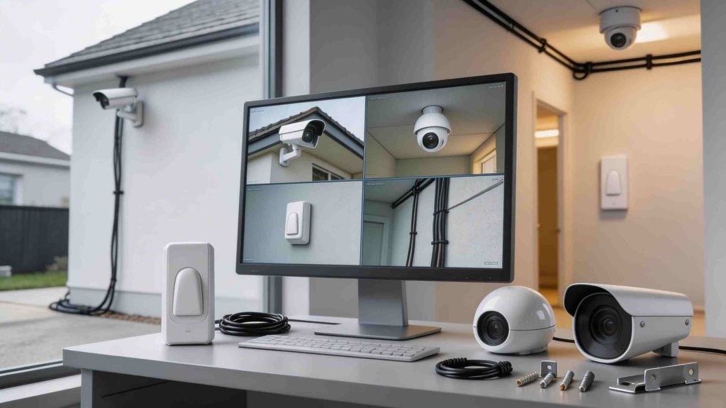 Sisteme securitate alarma si video Olt